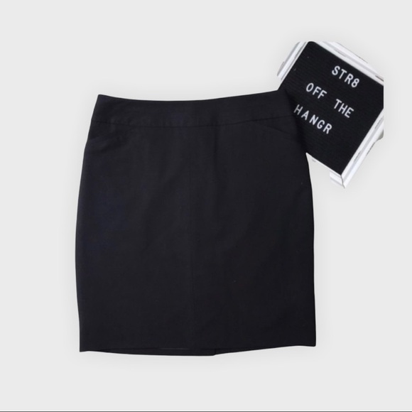 Worthington black skirt size 10P petite pockets 10 - Picture 1 of 6